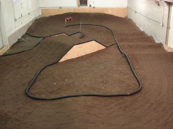 small rc track